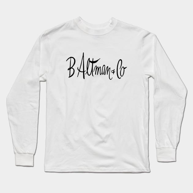 B. Altman Department Store Long Sleeve T-Shirt by fiercewoman101